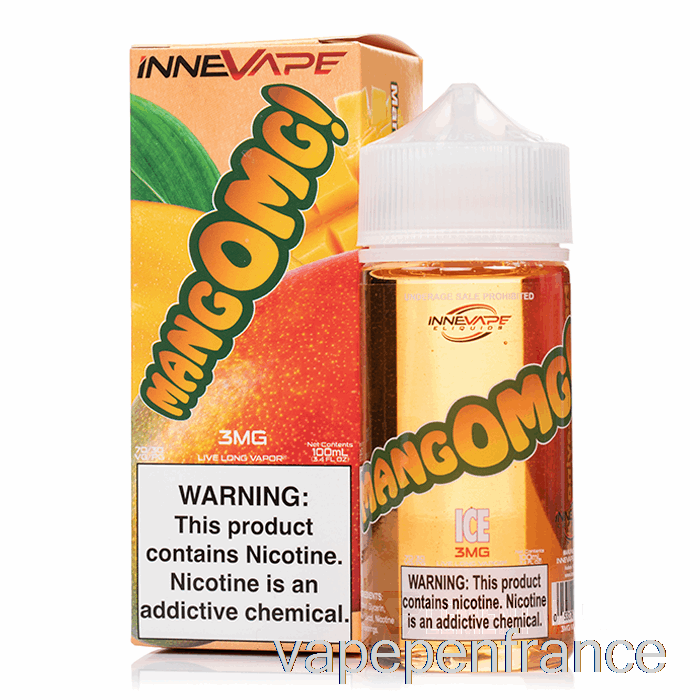 Manguemg! Glace - E-liquide Innevape - Stylo Vape 100 Ml 6 Mg